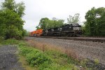 NS 4668 and 1094 take an intermodal train east through Cove PA
